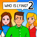 Who is? 2 Brain Puzzle & Chats MOD APKs 1.3.4 (Unlimited Money)