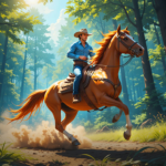 Horse World Ride MOD APKs 0.9 (Unlimited Money)