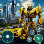 Robot City Car Battle MOD APKs 1.0.1 (Unlimited Money)