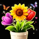Flower Matching Game MOD APKs 15.6 (Unlimited Money)