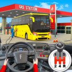 Gas Station Bus Parking Games MOD APKs 2.0 (Unlimited Money)