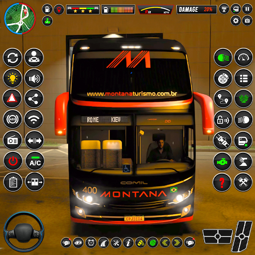 City Bus Driving Euro Bus Game MOD APKs 2.0 Unlimited Money