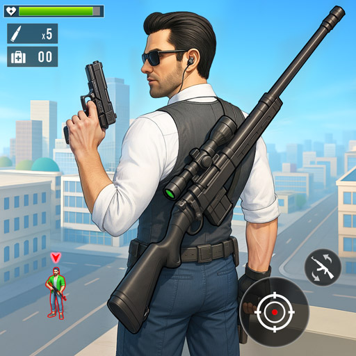 Elite Agent Shooting Game MOD APKs 4.7.38 Unlimited Money