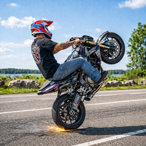 Extreme Bike Wheelie 3D MOD APKs VARY Premium