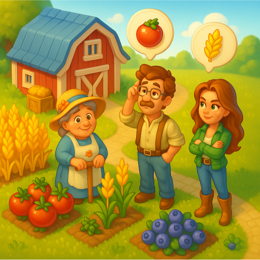 Family Farm Town Village Story MOD APKs 4.87 (Unlimited Money)