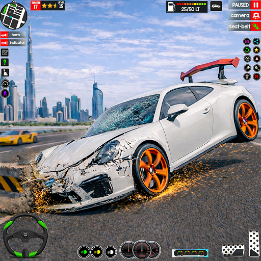 Mega Car Crash Simulator 3d MOD APKs VARY Unlimited Money