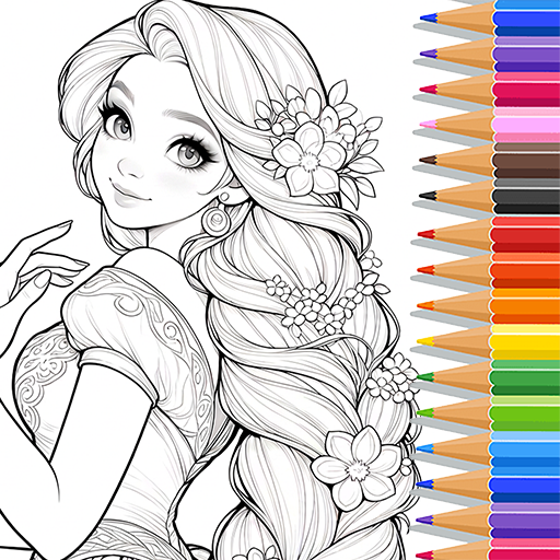 Princess Coloring MOD APKs 1.801 (Unlimited Money)