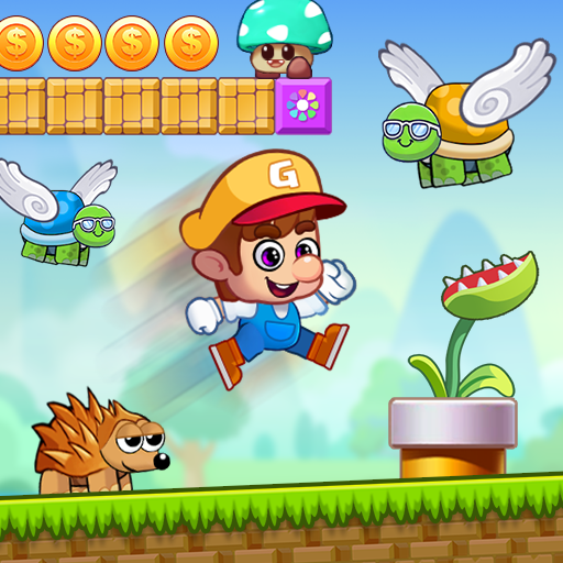 Super Gino Bros – Jump Run MOD APKs 1.5.6.185 Unlimited Money