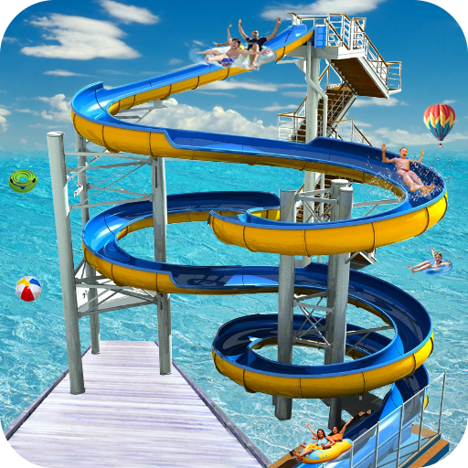 Water Park Slide Surfers Games MOD APKs 1.33 Unlimited Money