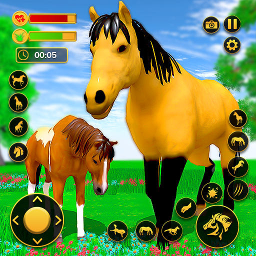 Wild Horse Simulator Family 3D MOD APKs 1.30 Unlimited Money