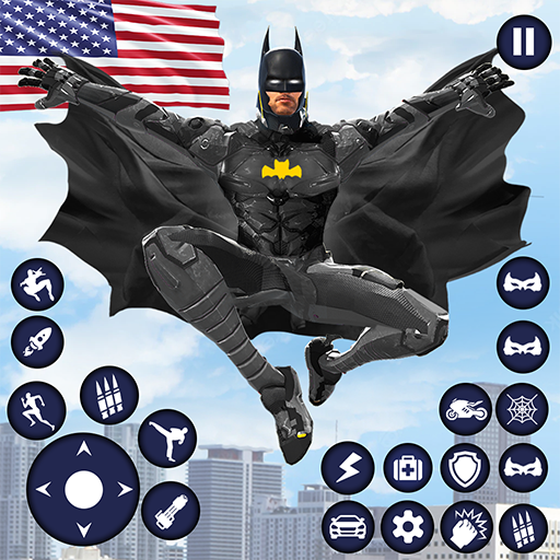 Flying Bat Robot Car Transform MOD APKs 38 Unlimited Money