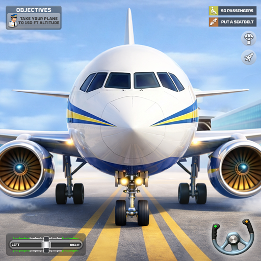 Real Airplane Flight Sim 3D MOD APKs 4.7.4 Unlimited Money