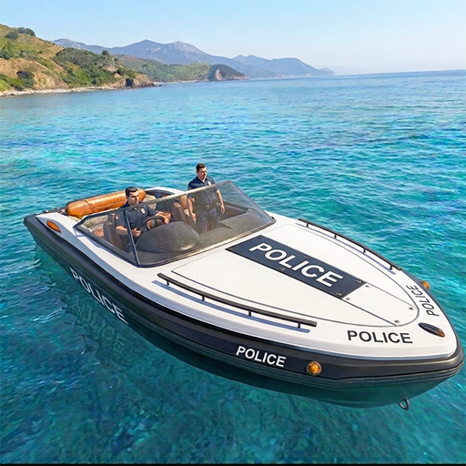 Real Police Boat Shooting Game MOD APKs VARY Unlimited Money