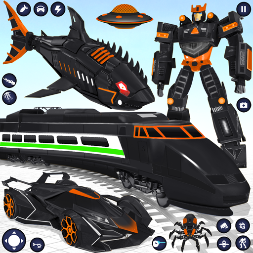 Shark Robot Car Transform Game MOD APKs 131 Unlimited Money