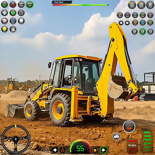US Construction Jcb Game MOD APKs 2.0 Unlimited Money
