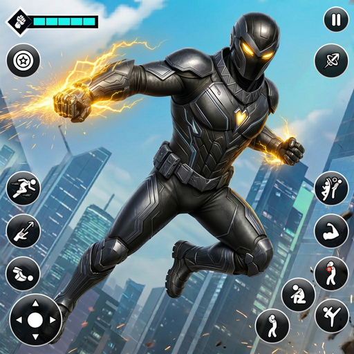Black Panther Hero Crime City MOD APKs 0.6 (Unlimited Money)