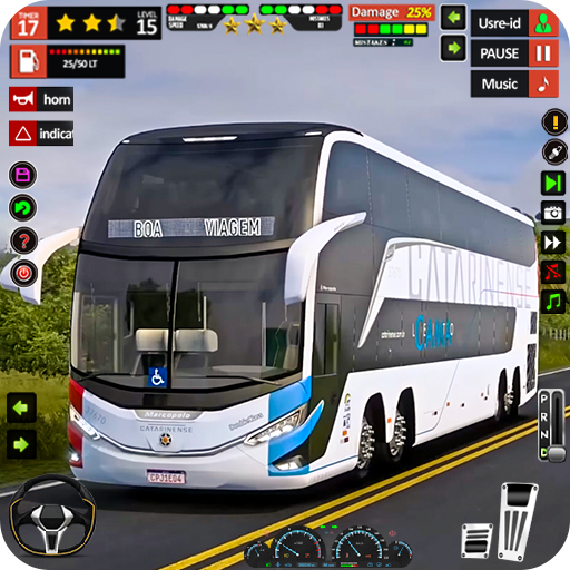 City Bus Games Coach Bus 3D MOD APKs 4.4 (Unlimited Money)