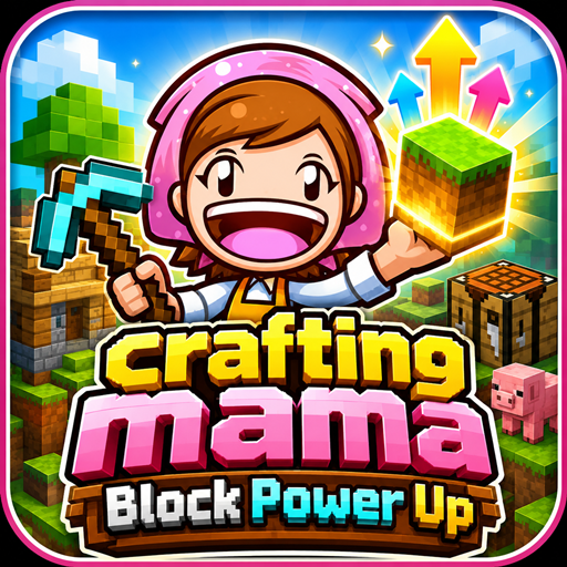 Crafting Mama Block Power Up MOD APKs 150.0 (Unlimited Money)