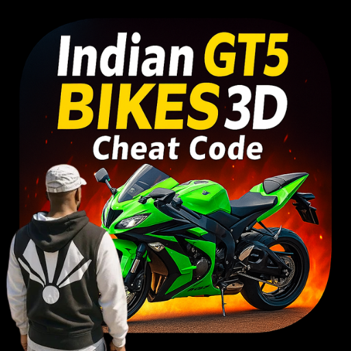 Indian GT5 Bike 3D Cheat Code MOD APKs 1.6 (Unlimited Money)