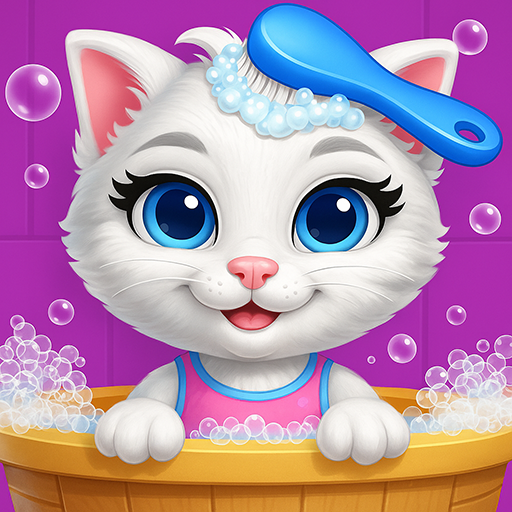 Kitty Cat Daycare Salon Games MOD APKs 2.6.1 (Unlimited Money)