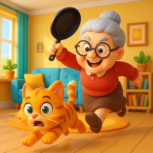 Kitty vs Granny House Chaos MOD APKs 1.0.37 (Unlimited Money)