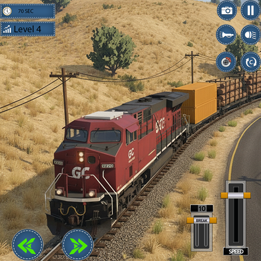 Railway Train Game Simulator MOD APKs 2.6 (Unlimited Money)