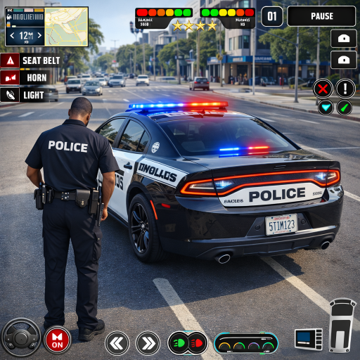 US Police Car Escape Chase MOD APKs 0.6 (Unlimited Money)