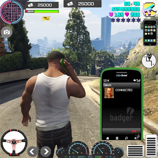 Vegas City Gangster Crime Game MOD APKs 1.25 (Unlimited Money)