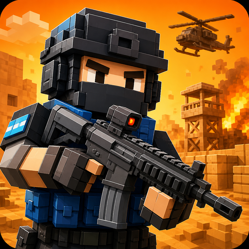 Advanced Blocky Combat SWAT MOD APKs 1.74 (Unlimited Money)