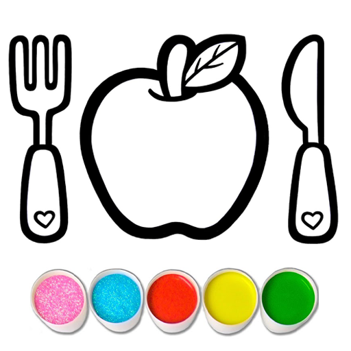 Coloring Meal for Kids Game MOD APKs 2.1 (Premium)