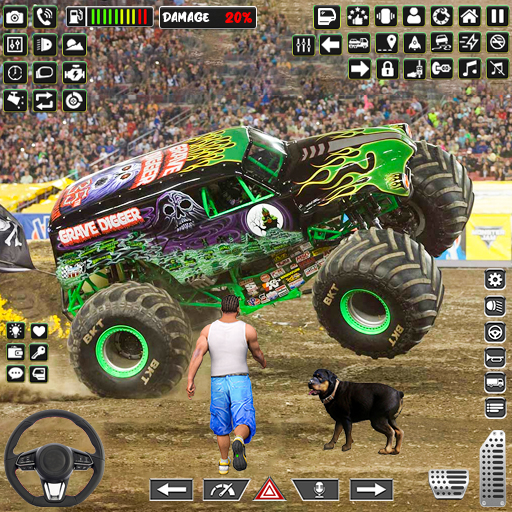 Extreme Monster Truck Game 3D MOD APKs 1.1 (Unlimited Money)