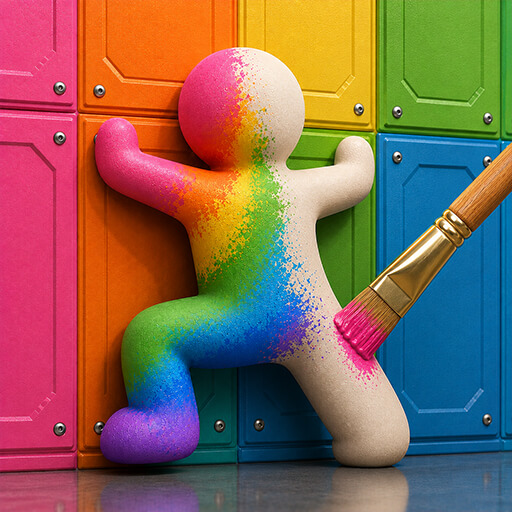 Paint Hide and Seek Game MOD APKs 1.85 (Unlimited Money)