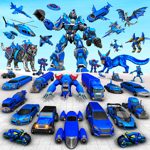 Police Tiger Robot Car Game 3d MOD APKs 5.1 (Unlimited Money)